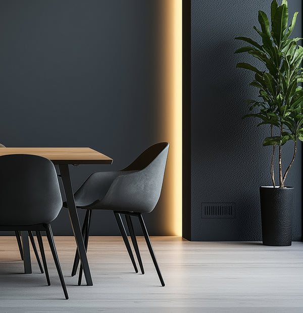 Breezelux 410 Removable Flush Mount Wall & Ceiling Air Supply<br>4” x 10” (Duct Opening) Requires 5” x 11” Drywall Opening