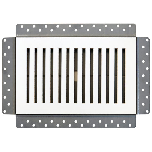 Breezelux 610 Removable Flush Mount Wall & Ceiling Air Supply<br>6” x 10” (Duct Opening) Requires 7” x 11” Drywall Opening