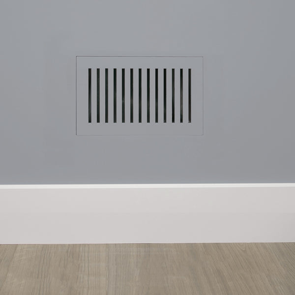 Breezelux 610 Removable Flush Mount Wall & Ceiling Air Supply<br>6” x 10” (Duct Opening) Requires 7” x 11” Drywall Opening