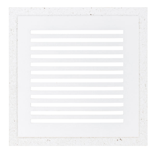 PermaFlow 12SQ Permanent Air Return Vent Cover - 12" x 12" Drywall Opening