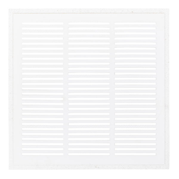 PermaFlow 24SQ Permanent Air Return Vent Cover - 24" x 24" Drywall Opening