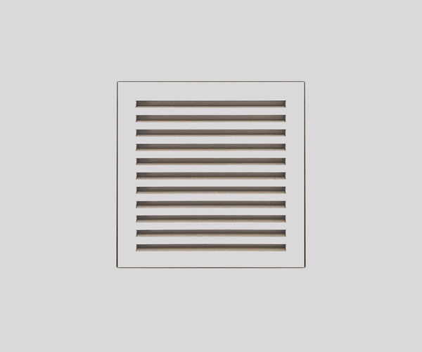 SilhouEase 10 Exhaust Fan Removable Flush Mount Bathroom Cover<br>10" x 10” Drywall Opening