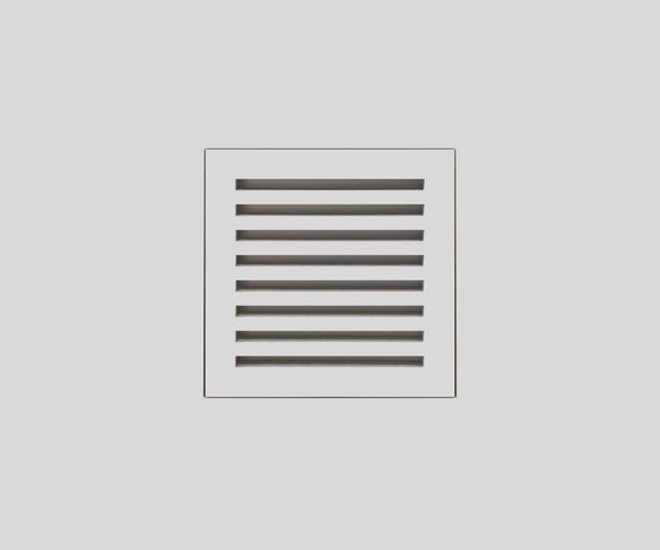 SilhouEase 8 Exhaust Fan Removable Flush Mount Bathroom Cover<br>8" x 8” Drywall Opening