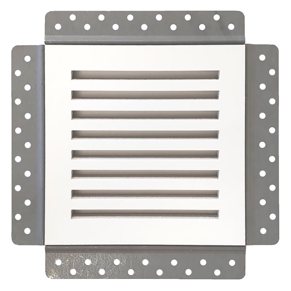 SilhouEase 8 Exhaust Fan Removable Flush Mount Bathroom Cover<br>8" x 8” Drywall Opening