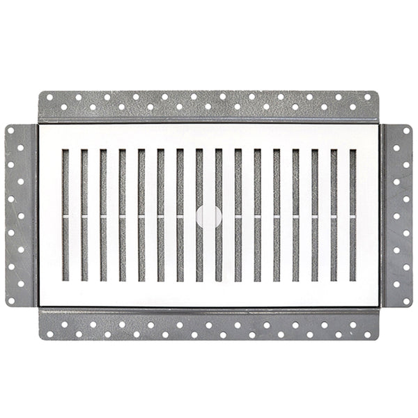 Breezelux 612 Removable Flush Mount Wall & Ceiling Air Supply<br>6” x 12” (Duct Opening) Requires 7” x 13” Drywall Opening