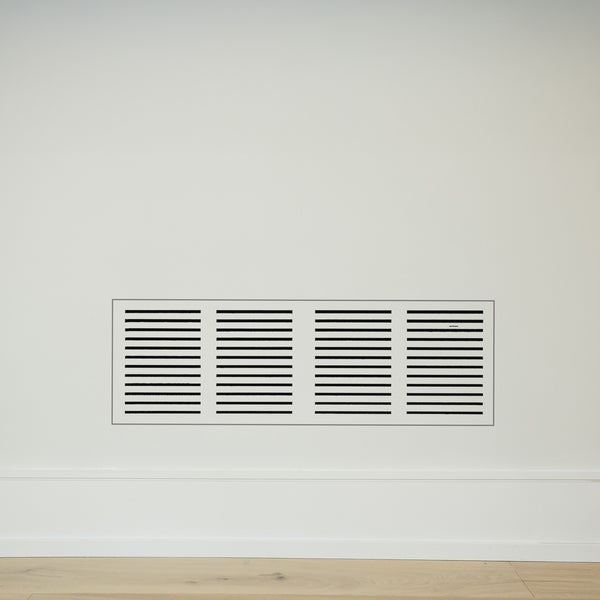 CliqueElite 30 Removable Air Return Vent<br> 30” X 8” (Duct Opening) Requires 29 1/2″ x 9 3/4″ Drywall Opening