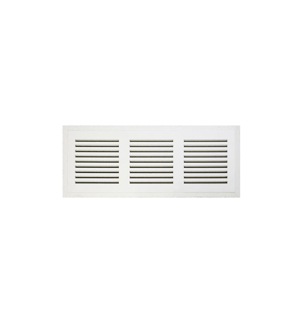 PermaFlow 24 Permanent Return Air Vent Cover<br> “24 x 6” or “24 x 8” Duct Opening